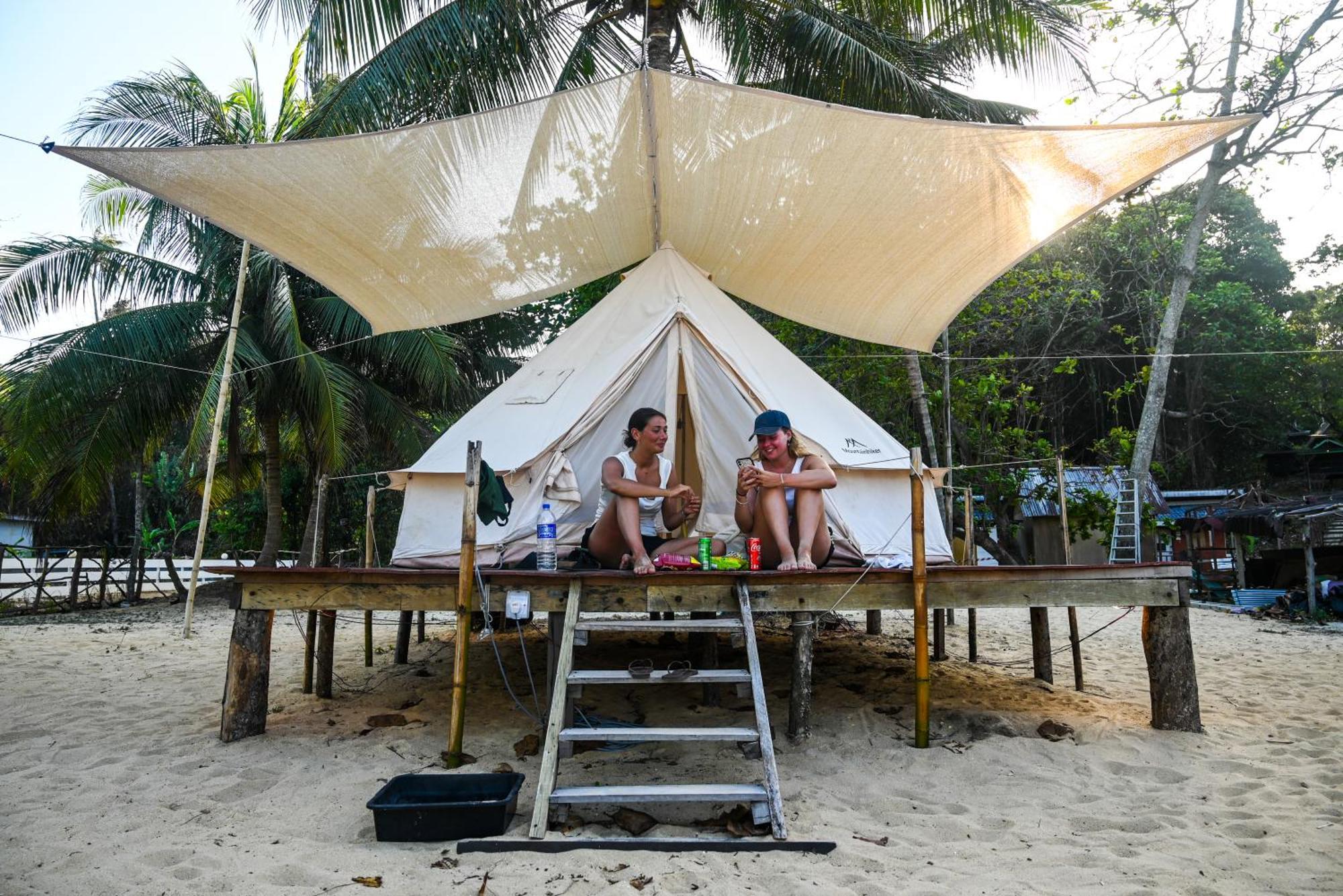 Pulau Perhentian Kecil Long Beach Camp מראה חיצוני תמונה